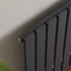 Toasty Radiance Anthracite Flat Panel Horizontal Radiator