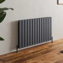 Toasty Radiance Anthracite Flat Panel Horizontal Radiator
