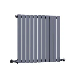 Toasty Radiance Anthracite Flat Panel Horizontal Radiator