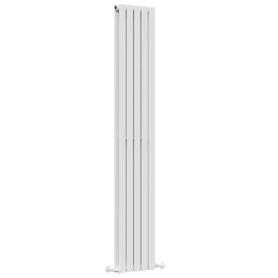 Toasty Radiance White Flat Panel Vertical Radiator