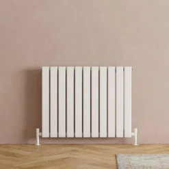 Toasty Radiance White Flat Panel Horizontal Radiator
