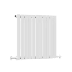 Toasty Radiance White Flat Panel Horizontal Radiator