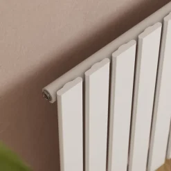 Toasty Radiance White Flat Panel Horizontal Radiator