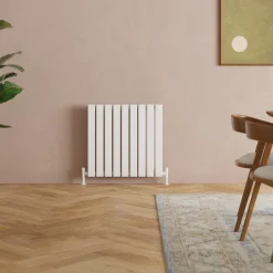 Toasty Radiance White Flat Panel Horizontal Radiator
