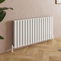 Toasty Radiance White Flat Panel Horizontal Radiator