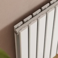 Toasty Radiance White Flat Panel Horizontal Radiator