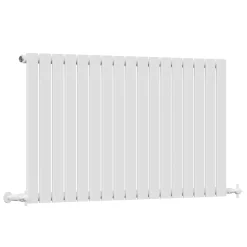 Toasty Radiance White Flat Panel Horizontal Radiator