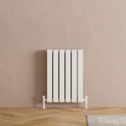 Toasty Radiance White Flat Panel Horizontal Radiator