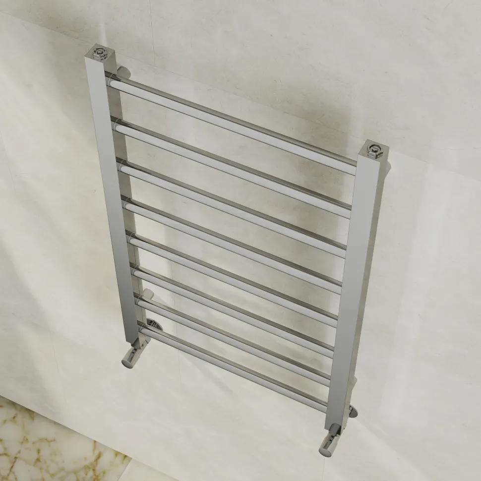 Toasty Rise Chrome Heated Towel Rail