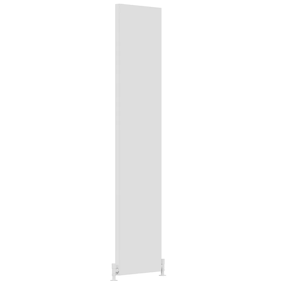 Toasty Surface White Flat Single Panel Vertical Radiator - 1800 x 400mm