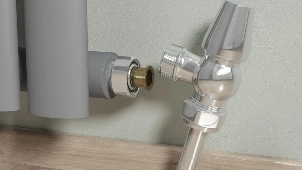 Toasty Thermostatic Shut Off Radiator Valves - Chrome
