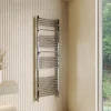 Toasty Wisp Chrome Heated Towel Rail - 1600 x 500mm