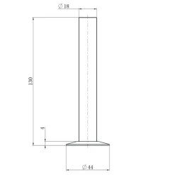 Toasty 18 x 130mm Pipe Sleeve