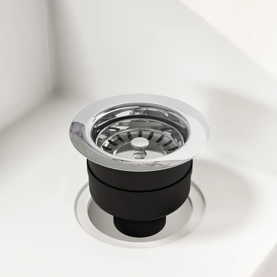 Top-Fix 90mm Kitchen Basket Strainer Waste