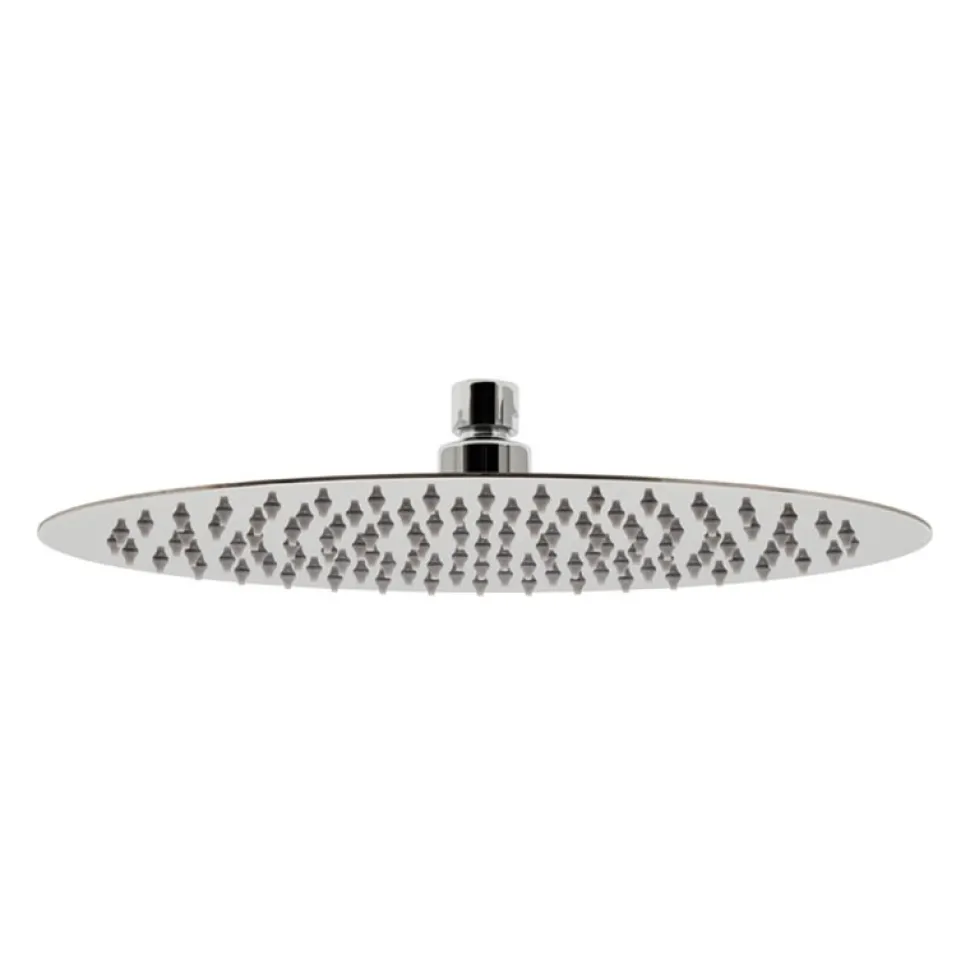 Vado Aquablade Slim Line Easy Clean Oval Shower Head 200x300mm