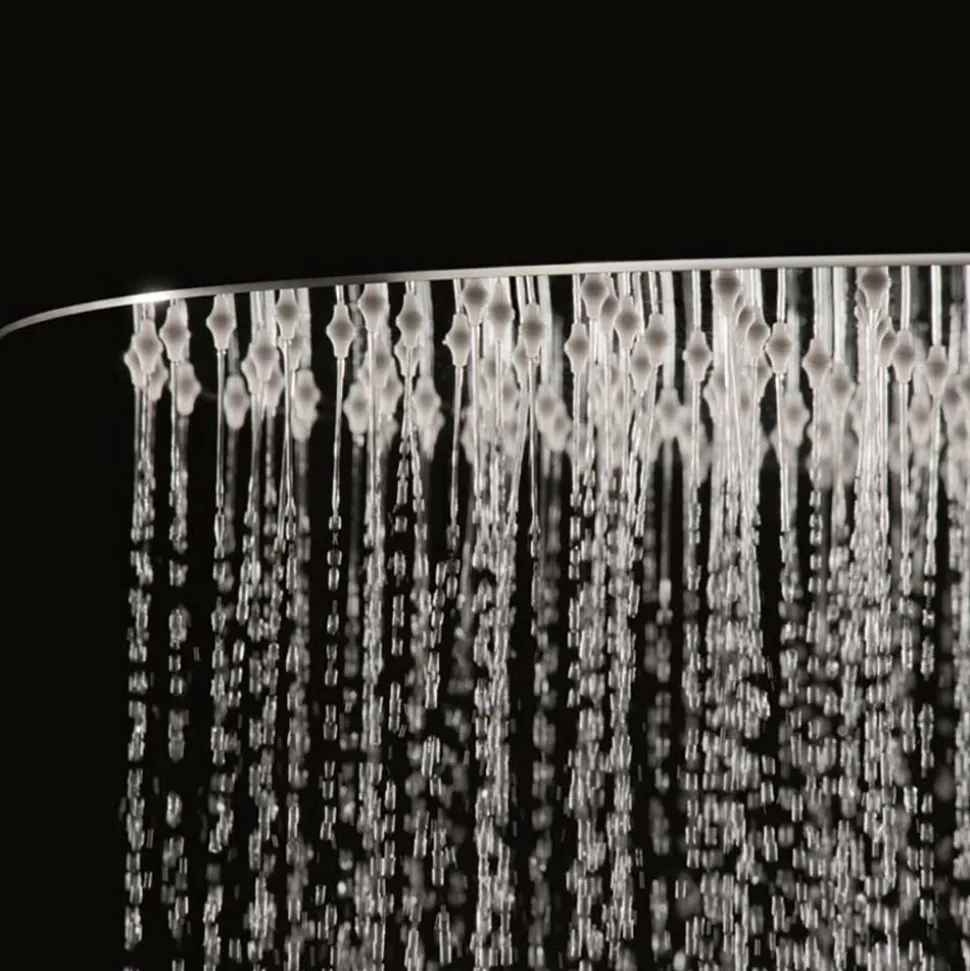 Vado Aquablade Slim Line Easy Clean Oval Shower Head 200x300mm