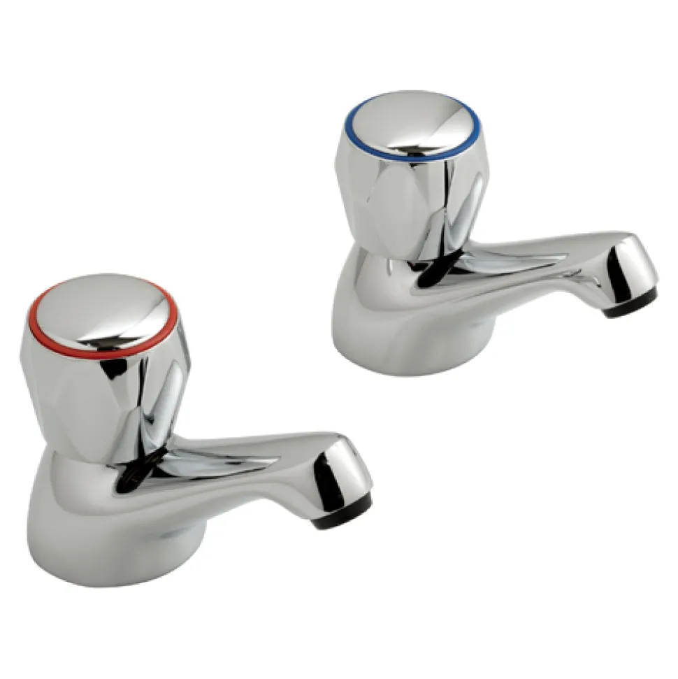 Vado Astra Contract Bath Pillar Taps