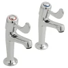 Vado Astra Lever High Neck Sink Pillar Taps
