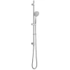 Vado Atmosphere 5 Function Air-Injection Slide Rail Shower Kit with Integrated Outlet - Chrome
