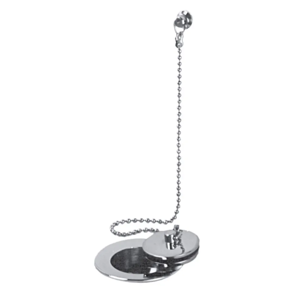 Vado Basin Waste, Metal Plug & Chain 1.1/4"