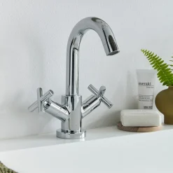 Vado Elements Water Basin Mixer with Clicker Waste