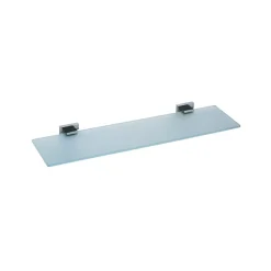 Vado Level Wall Mounted Frosted Glass Shelf