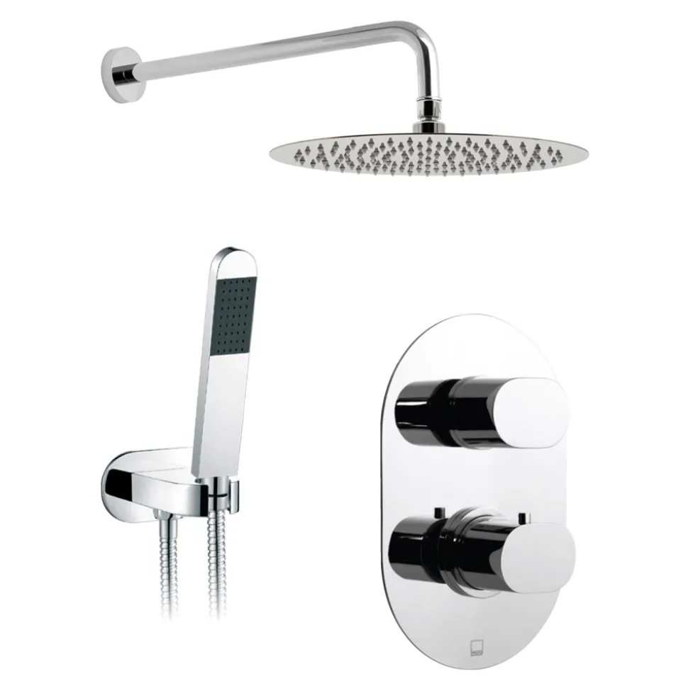 Vado Life Concealed Thermostatic Shower Valve Package 29