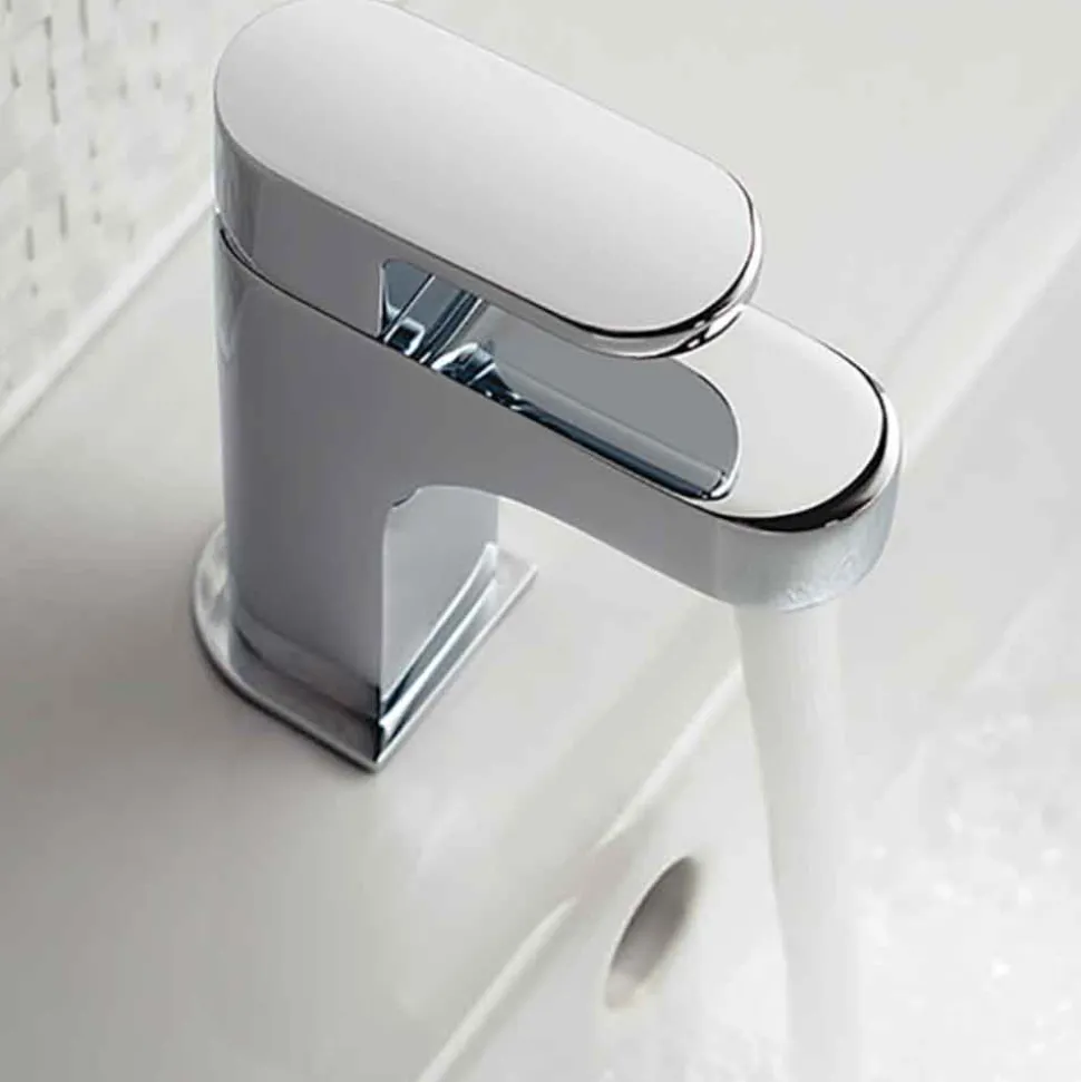 Vado Life Mono Basin Mixer with Clicker Waste