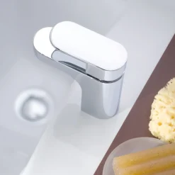 Vado Life Mono Basin Mixer with Clicker Waste