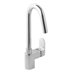 Vado Life Single Lever Monobloc Sink Mixer with Swivel 'C' Spout