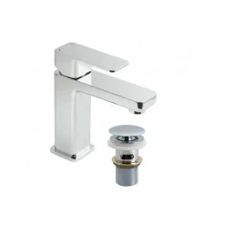 Vado Phase Mono Basin Mixer with Clicker Waste