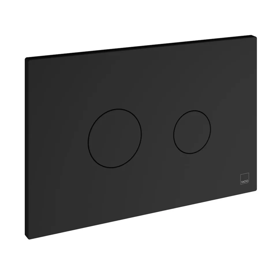 Vado Round Button Flush Plate