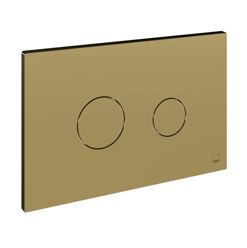 Vado Round Button Flush Plate