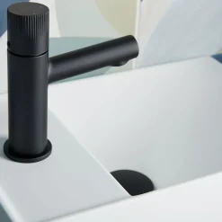 Vado Safari Cold Start Leverless Mini Mono Basin Mixer Tap with Optional Universal Basin Waste