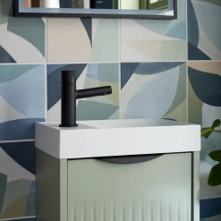 Vado Safari Cold Start Leverless Mini Mono Basin Mixer Tap with Optional Universal Basin Waste