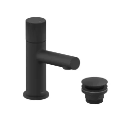 Vado Safari Cold Start Leverless Mini Mono Basin Mixer Tap with Optional Universal Basin Waste