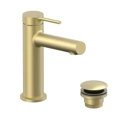 Vado Safari Cold Start Single Lever Mono Basin Mixer Tap with Optional Universal Basin Waste