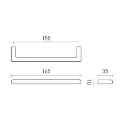 Vado Safari D Bar Furniture Handle