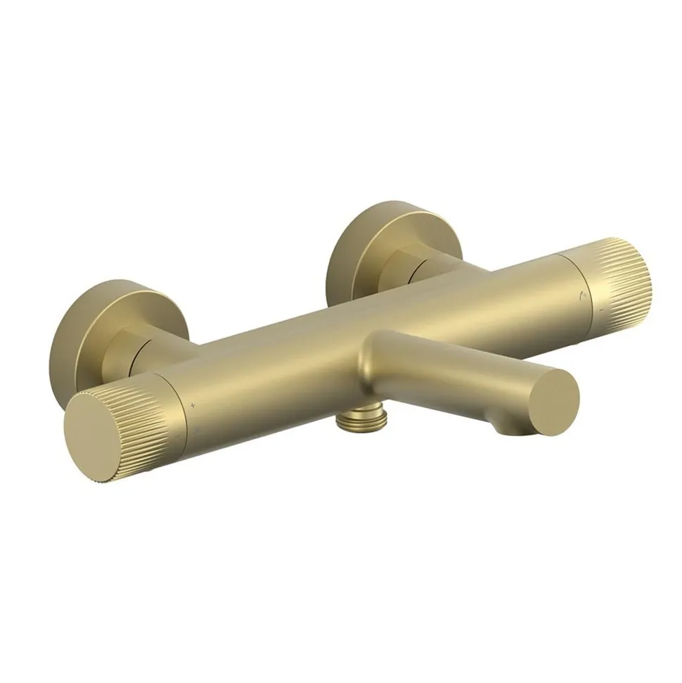 Vado Safari Exposed Thermostatic Leverless Wall Mounted Bath Shower Mixer Tap
