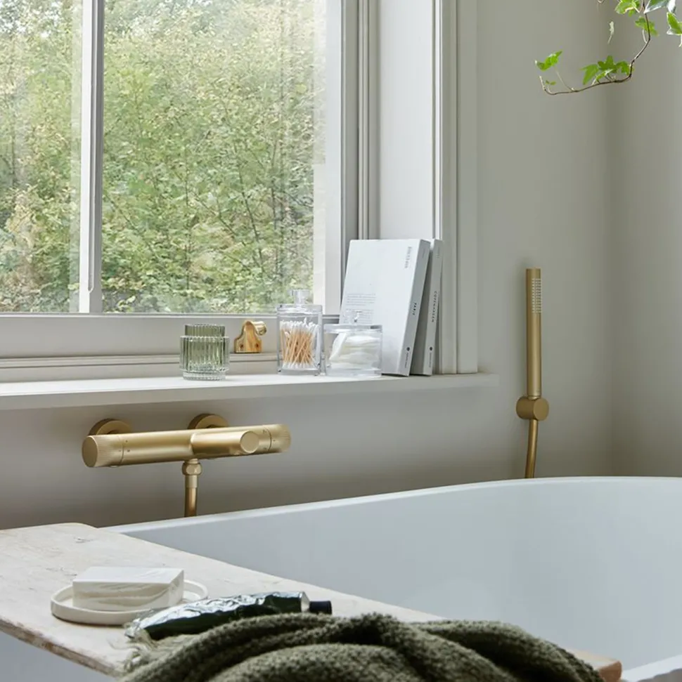 Vado Safari Exposed Thermostatic Leverless Wall Mounted Bath Shower Mixer Tap