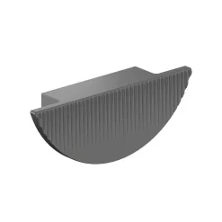 Vado Safari Fluted Half Moon Furniture Handle