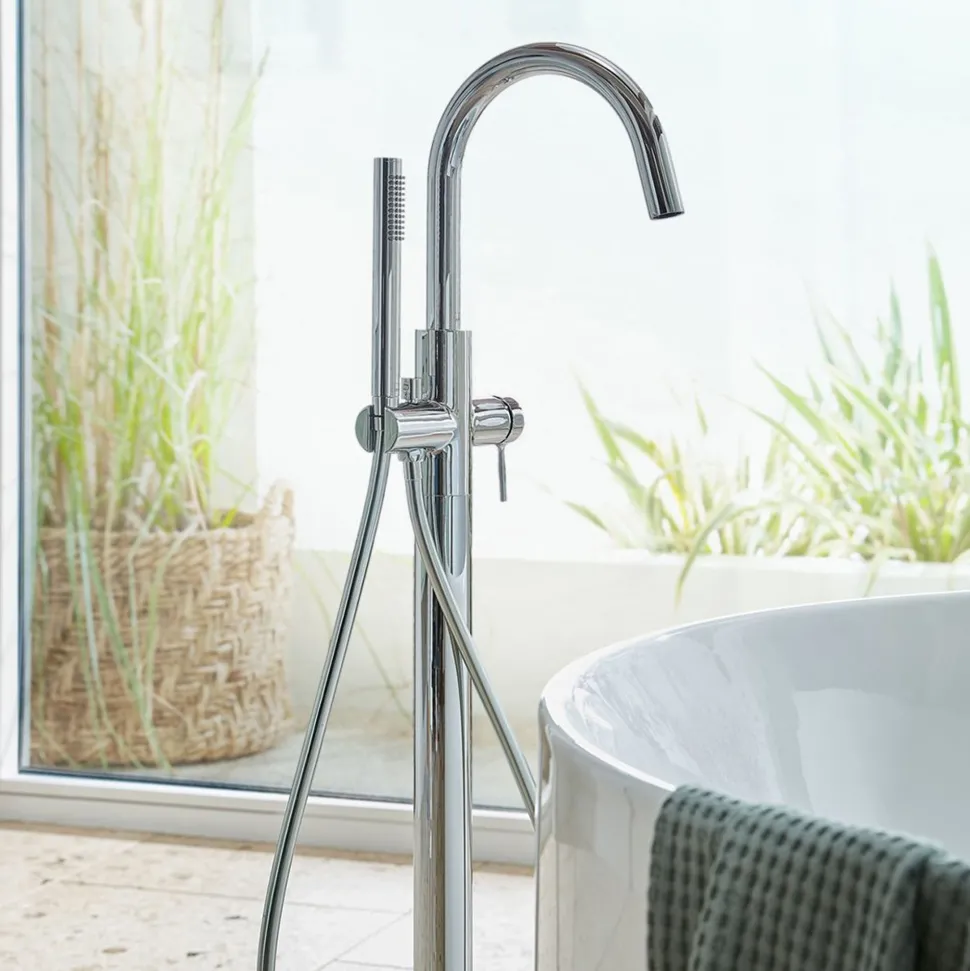 Vado Safari Freestanding Bath Shower Mixer Tap