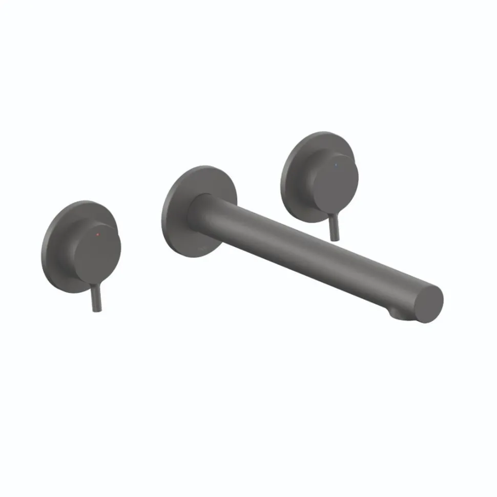 Vado Safari 3 Hole Wall Mounted Basin Mixer Tap