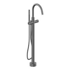Vado Safari Leverless Deck Mounted Bath Shower Mixer Tap with Wall Mounted Shower Handset