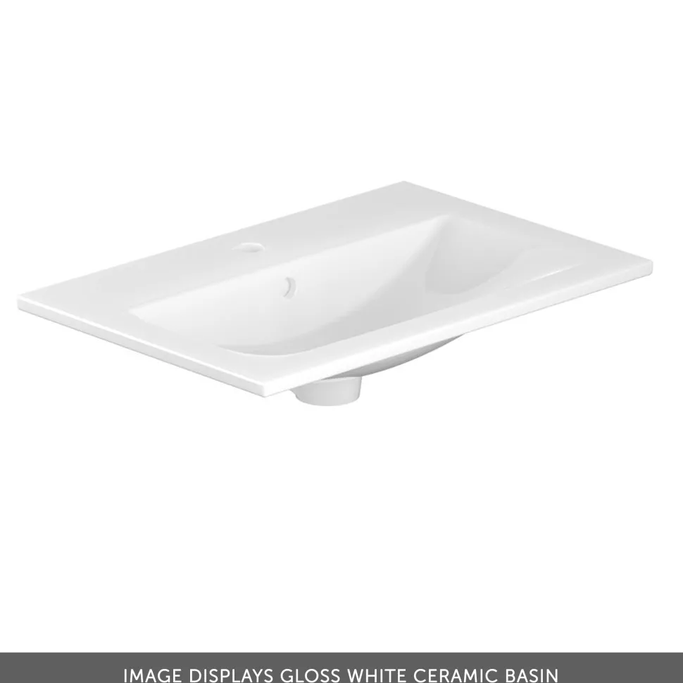Vado Safari 600mm Fluted Floorstanding Vanity Unit & Basin