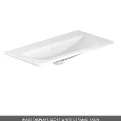 Vado Safari 800mm Fluted Wall Hung Vanity Unit & Basin