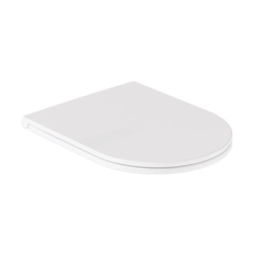 Vado Safari Round Back to Wall Toilet & Soft Close Slimline Seat