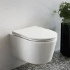 Vado Safari Round Wall Hung Toilet & Soft Close Slimline Seat