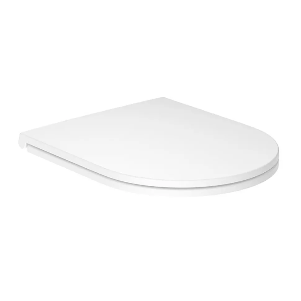 Vado Safari Round Wall Hung Toilet & Soft Close Slimline Seat - Matt Finish