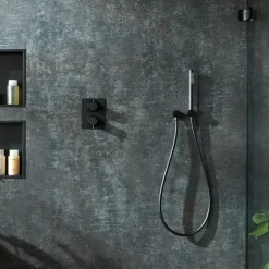 Vado Safari Shower Handset with Holder & 1500mm Hose